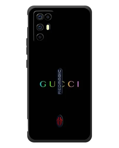 Чохол для ZTE Nubia RedMagic 6R з картинкою «Gucci — неоновий мінімалізм» Чохол для ZTE Nubia RedMagic 6R з картинкою «Gucci — неоновий мінімалізм»