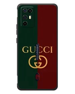 Чохол для ZTE Nubia RedMagic 6R з картинкою «Gucci — темно-зелений градієнт»