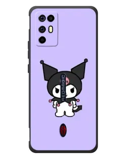 Чехол для ZTE Nubia RedMagic 6R с картинкой «Kuromi — нежный фиолетовый»