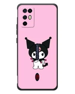 Чехол для ZTE Nubia RedMagic 6R с картинкой «Kuromi — розовая нежность»