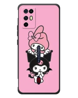Чехол для ZTE Nubia RedMagic 6R с картинкой «My Melody и Kuromi»