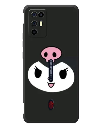 Чехол для ZTE Nubia RedMagic 6R с картинкой «Большая мордочка Куроми»