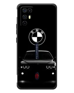 Чехол для ZTE Nubia RedMagic 6R с картинкой «BMW — взгляд из темноты»