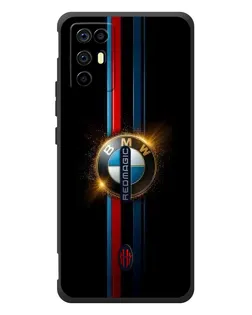Чехол для ZTE Nubia RedMagic 6R с картинкой «BMW M-Power неон»
