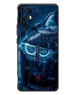 Чехол для ZTE Nubia RedMagic 6R с картинкой «BMW под дождем»