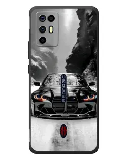 Чехол для ZTE Nubia RedMagic 6R с картинкой «BMW — акварельный дрифт»