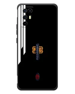 Чохол для ZTE Nubia RedMagic 6R з картинкою «PUBG — вертикальні лінії»