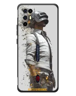 Чохол для ZTE Nubia RedMagic 6R з картинкою «PUBG — боєць у пилу»