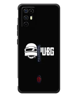 Чохол для ZTE Nubia RedMagic 6R з картинкою «PUBG — класичний лого»