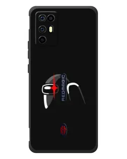 Чохол для ZTE Nubia RedMagic 6R з картинкою «Among Us шолом»