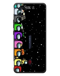 Чехол для ZTE Nubia RedMagic 6R с картинкой «Команда Among Us»