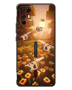 Чохол для ZTE Nubia RedMagic 6R з картинкою «Поле соняшників»