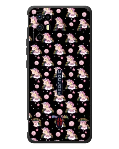 Чехол для ZTE Nubia RedMagic 6R с картинкой «Magic Unicorn паттерн»