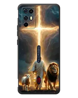 Чохол для ZTE Nubia RedMagic 6R з картинкою «Лев Юди та Світло»