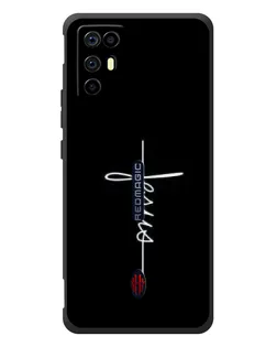 Чехол для ZTE Nubia RedMagic 6R с картинкой «Тонкая линия веры»