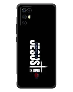 Чехол для ZTE Nubia RedMagic 6R с картинкой «Вертикаль веры Jesus»