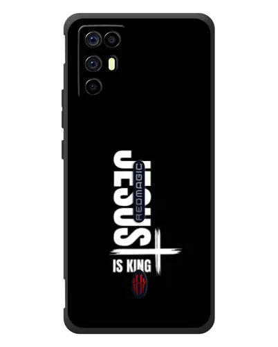 Чехол для ZTE Nubia RedMagic 6R с картинкой «Вертикаль веры Jesus»
