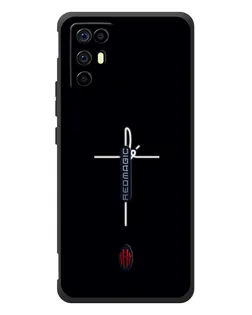 Чехол для ZTE Nubia RedMagic 6R с картинкой «Тонкий крест» Чехол для ZTE Nubia RedMagic 6R с картинкой «Тонкий крест»