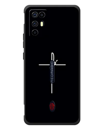 Чехол для ZTE Nubia RedMagic 6R с картинкой «Тонкий крест» Чехол для ZTE Nubia RedMagic 6R с картинкой «Тонкий крест»
