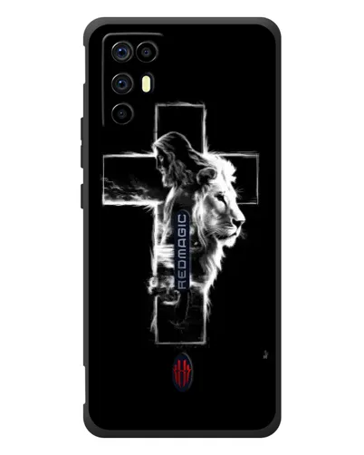 Чехол для ZTE Nubia RedMagic 6R с картинкой «Сияющий крест Jesus» Чехол для ZTE Nubia RedMagic 6R с картинкой «Сияющий крест Jesus»