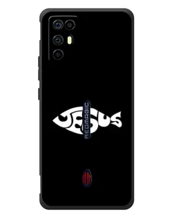 Чехол для ZTE Nubia RedMagic 6R с картинкой «Рыба Jesus» Чехол для ZTE Nubia RedMagic 6R с картинкой «Рыба Jesus»