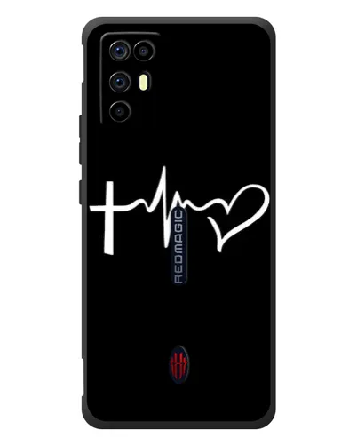 Чехол для ZTE Nubia RedMagic 6R с картинкой «Пульс веры» Чехол для ZTE Nubia RedMagic 6R с картинкой «Пульс веры»