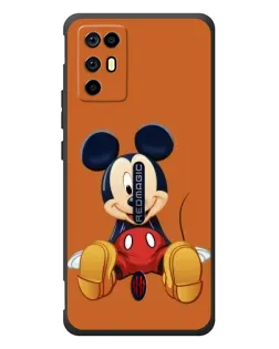 Чехол для ZTE Nubia RedMagic 6R с картинкой «Микки отдыхает»
