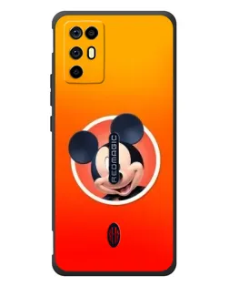 Чехол для ZTE Nubia RedMagic 6R с картинкой «Mickey в круге»