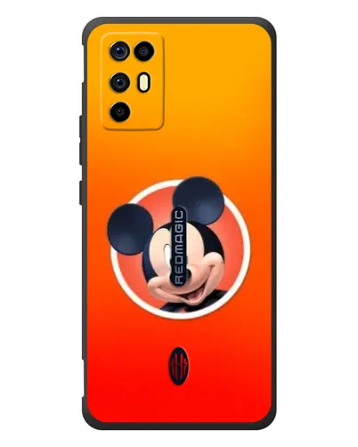 Чехол для ZTE Nubia RedMagic 6R с картинкой «Mickey в круге» Чехол для ZTE Nubia RedMagic 6R с картинкой «Mickey в круге»