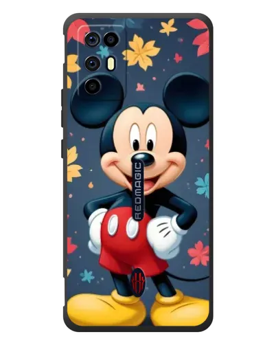 Чехол для ZTE Nubia RedMagic 6R с картинкой «Осенний Mickey Mouse» Чехол для ZTE Nubia RedMagic 6R с картинкой «Осенний Mickey Mouse»