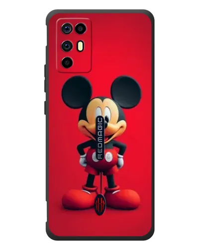 Чехол для ZTE Nubia RedMagic 6R с картинкой «Mickey в полный рост» Чехол для ZTE Nubia RedMagic 6R с картинкой «Mickey в полный рост»