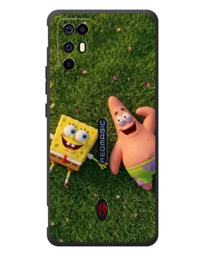 Чохол для ZTE Nubia RedMagic 6R з картинкою «Друзі на галявині» Чохол для ZTE Nubia RedMagic 6R з картинкою «Друзі на галявині»