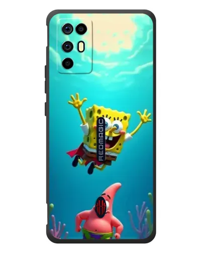 Чохол для ZTE Nubia RedMagic 6R з картинкою «Спанч Боб під водою» Чохол для ZTE Nubia RedMagic 6R з картинкою «Спанч Боб під водою»