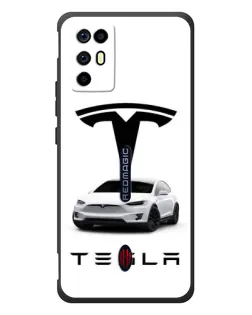 Чохол для ZTE Nubia RedMagic 6R з картинкою «Tesla White Style»