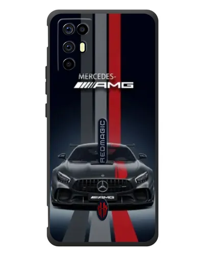 Чехол для ZTE Nubia RedMagic 6R с картинкой «Mercedes — белый карбон» Чехол для ZTE Nubia RedMagic 6R с картинкой «Mercedes — белый карбон»
