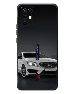 Чохол для ZTE Nubia RedMagic 6R з картинкою «Mercedes AMG GT Silver»