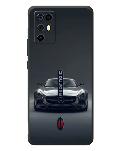 Чехол для ZTE Nubia RedMagic 6R с картинкой «Mercedes на черном» Чехол для ZTE Nubia RedMagic 6R с картинкой «Mercedes на черном»
