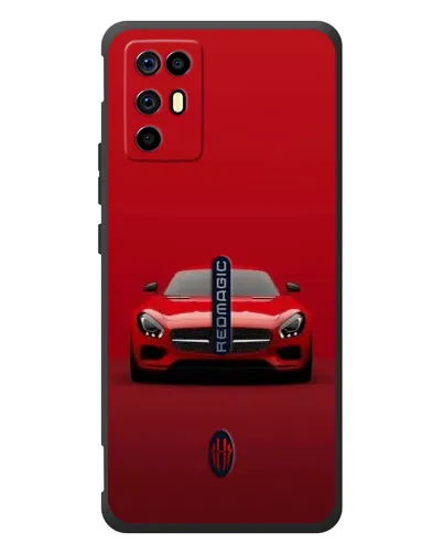 Чехол для ZTE Nubia RedMagic 6R с картинкой «Красный Mercedes AMG» Чехол для ZTE Nubia RedMagic 6R с картинкой «Красный Mercedes AMG»