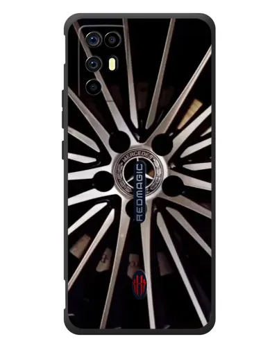 Чехол для ZTE Nubia RedMagic 6R с картинкой «Диск Mercedes» Чехол для ZTE Nubia RedMagic 6R с картинкой «Диск Mercedes»