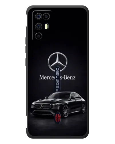 Чехол для ZTE Nubia RedMagic 6R с картинкой «Mercedes — решетка радиатора» Чехол для ZTE Nubia RedMagic 6R с картинкой «Mercedes — решетка радиатора»