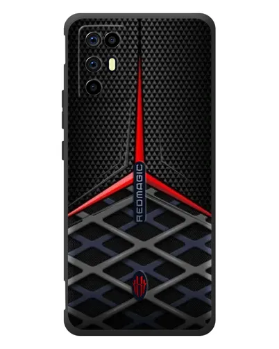 Чехол для ZTE Nubia RedMagic 6R с картинкой «Mercedes Carbon Grid» Чехол для ZTE Nubia RedMagic 6R с картинкой «Mercedes Carbon Grid»