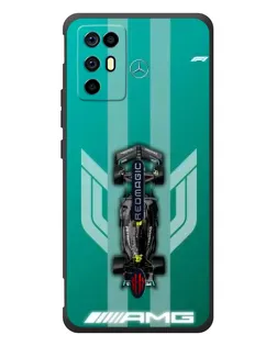 Чехол для ZTE Nubia RedMagic 6R с картинкой «Mercedes AMG Petronas»