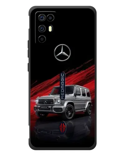 Чехол для ZTE Nubia RedMagic 6R с картинкой «Mercedes G-Class красный» Чехол для ZTE Nubia RedMagic 6R с картинкой «Mercedes G-Class красный»