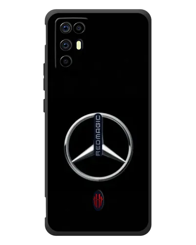 Чехол для ZTE Nubia RedMagic 6R с картинкой «Mercedes классический лого» Чехол для ZTE Nubia RedMagic 6R с картинкой «Mercedes классический лого»