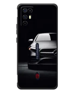 Чехол для ZTE Nubia RedMagic 6R с картинкой «Свет фар Mercedes»