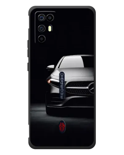 Чехол для ZTE Nubia RedMagic 6R с картинкой «Свет фар Mercedes» Чехол для ZTE Nubia RedMagic 6R с картинкой «Свет фар Mercedes»
