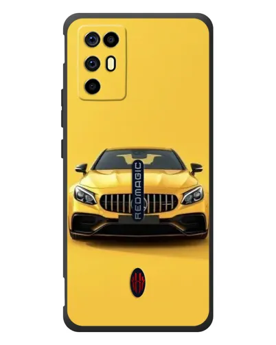 Чехол для ZTE Nubia RedMagic 6R с картинкой «Желтый Mercedes GT» Чехол для ZTE Nubia RedMagic 6R с картинкой «Желтый Mercedes GT»