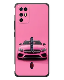 Чохол для ZTE Nubia RedMagic 6R з картинкою «Рожевий Mercedes AMG»