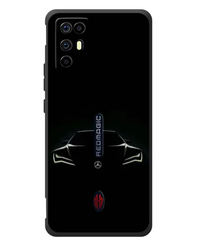 Чохол для ZTE Nubia RedMagic 6R з картинкою «Mercedes — силует авто» Чохол для ZTE Nubia RedMagic 6R з картинкою «Mercedes — силует авто»