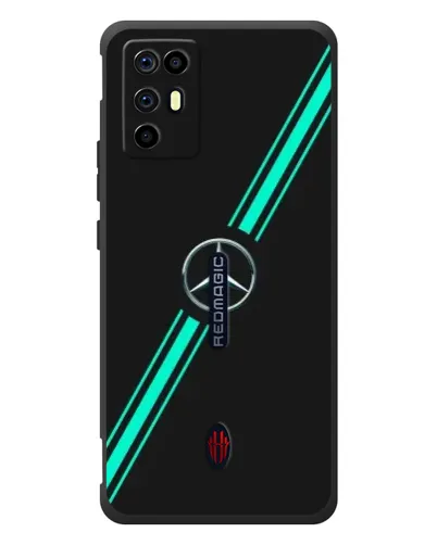 Чохол для ZTE Nubia RedMagic 6R з картинкою «Спортивні лінії Mercedes» Чохол для ZTE Nubia RedMagic 6R з картинкою «Спортивні лінії Mercedes»